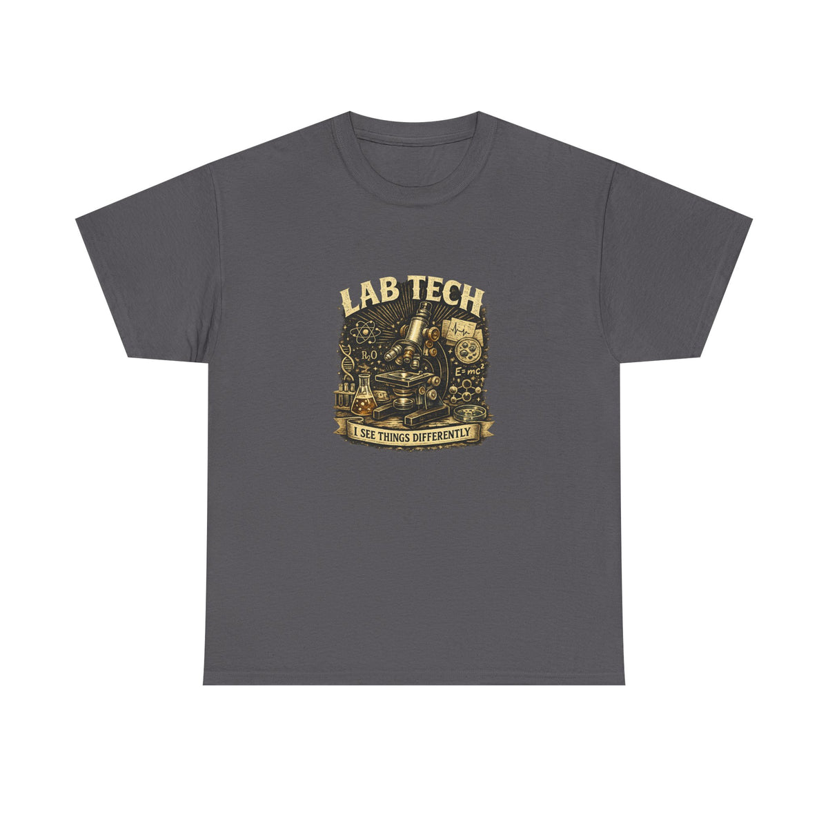 Lab Tech T-Shirt — "I Make Things Different" Vintage Science Tee