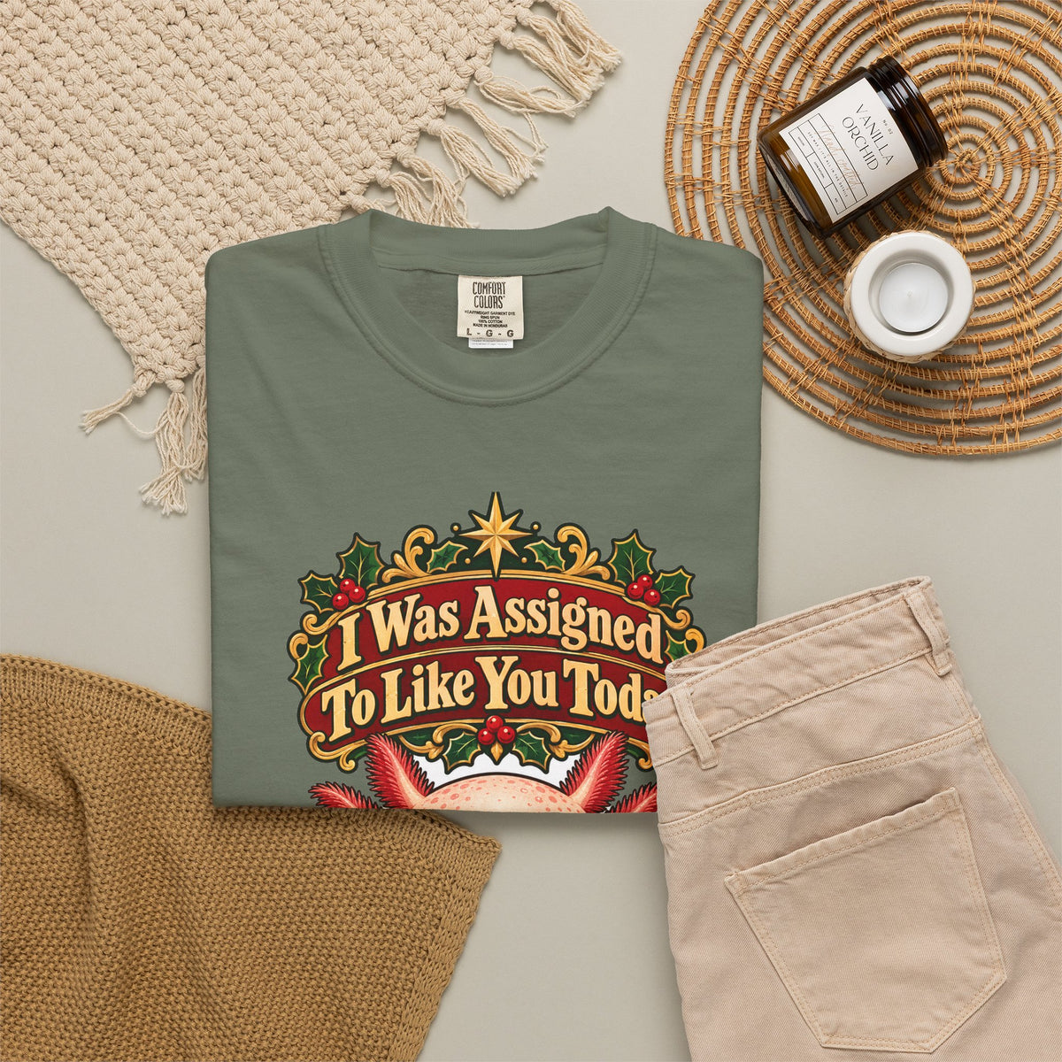 Funny Coworker Christmas Shirt I Was Assigned To Like You Today Shirt, Funny Holiday Gift Shirt, Christmas Gift Idea