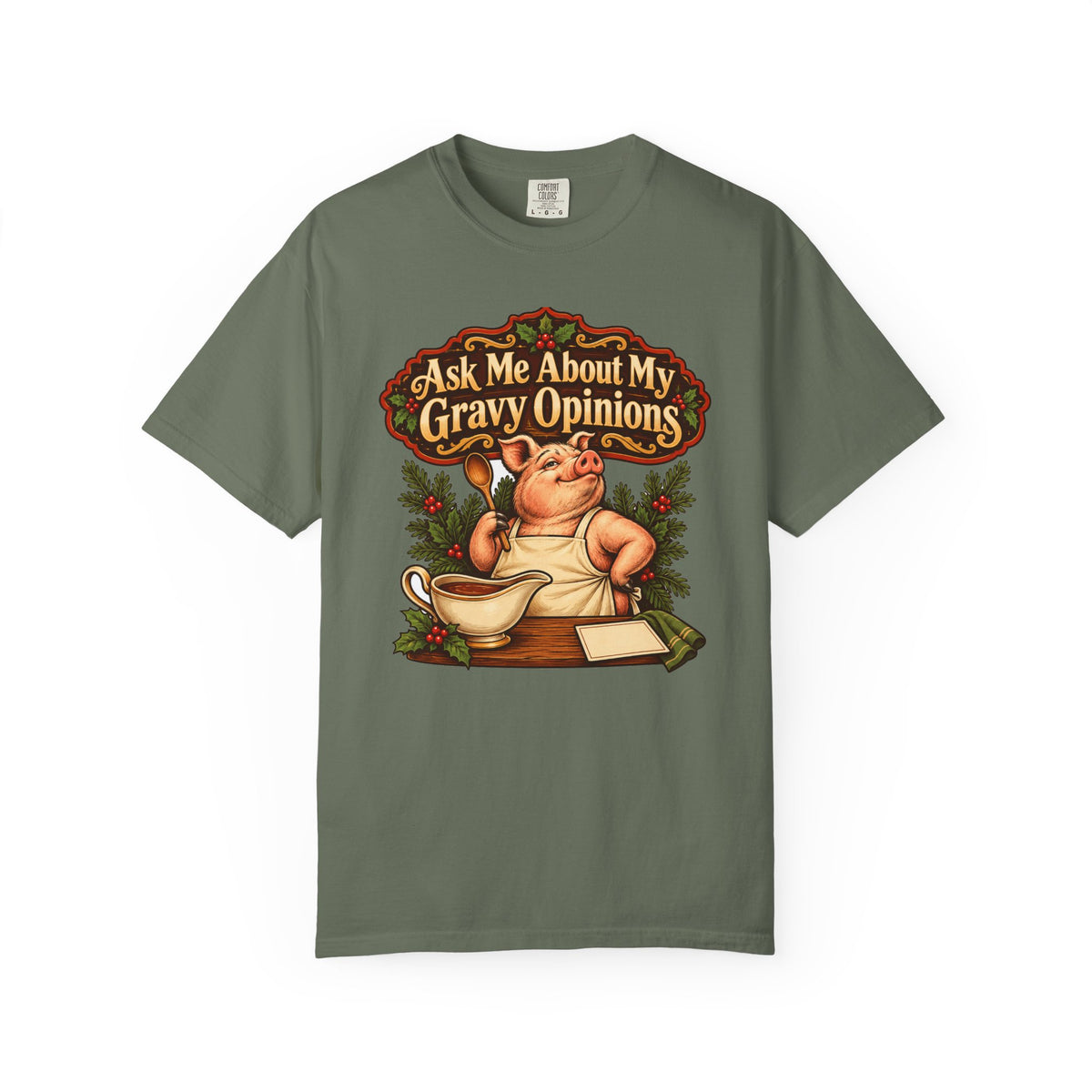 Funny Thanksgiving Dad Shirt Ask Me About My Gravy Opinions Shirt, Funny Holiday Gift Shirt, Christmas Gift Idea