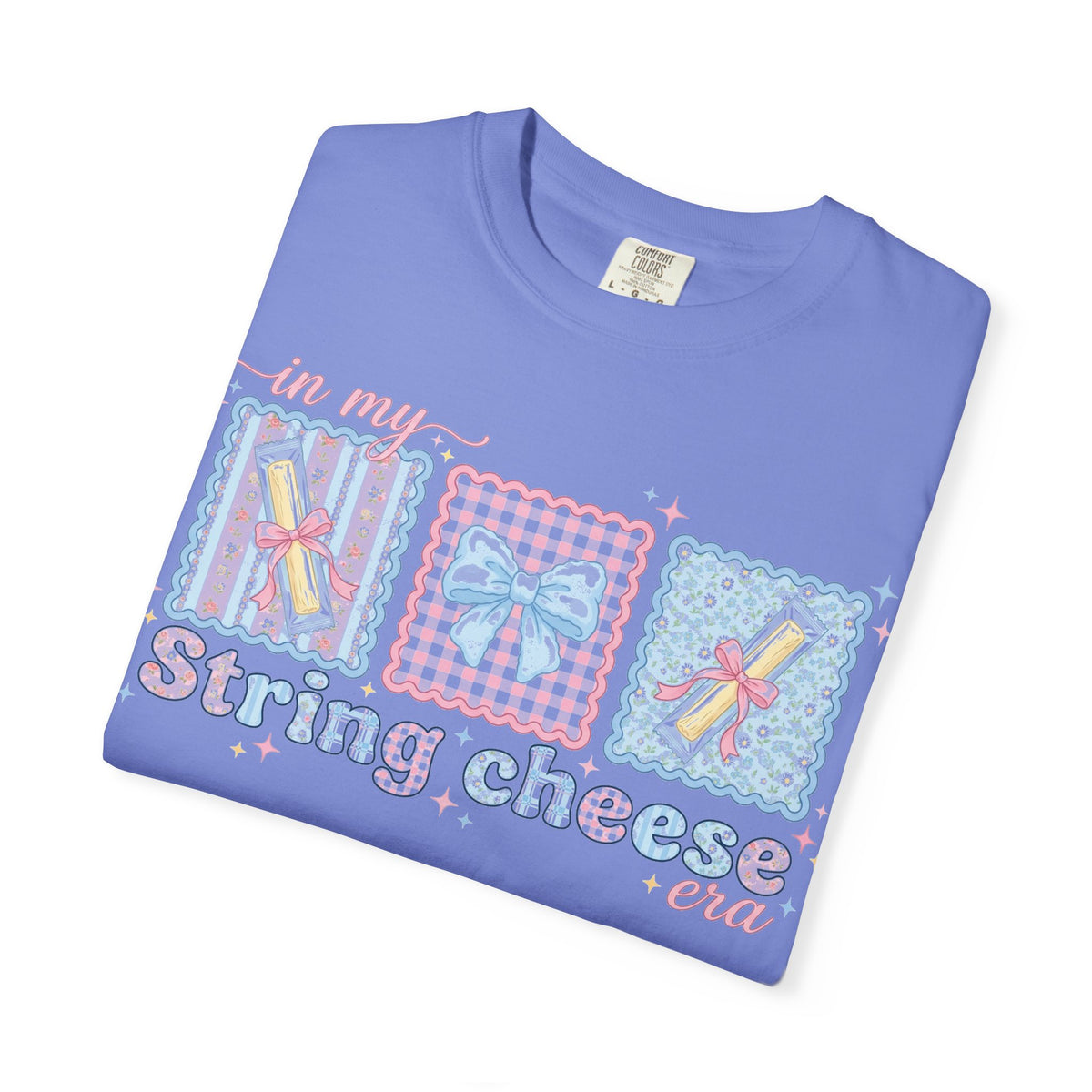 In My String Cheese Era Shirt, Coquette Bow Snack Tee, Funny Girl Dinner Shirt, Cute Gift