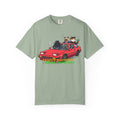 Family Business T-Shirt — Retro Car with Fox Crew Graphic