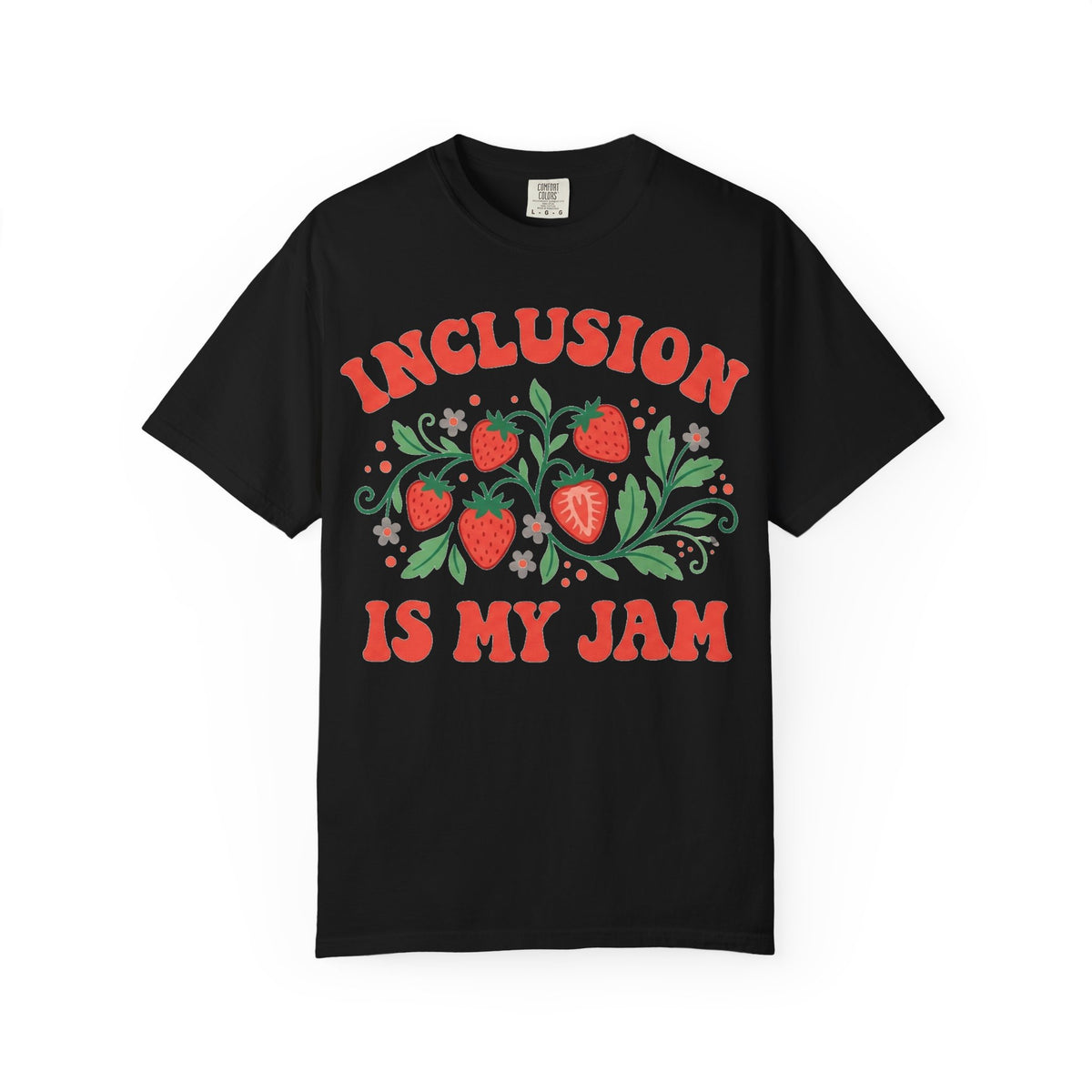 Inclusion Is My Jam Strawberry Shirt, SPED Teacher Retro Tee, Special Education Shirt, Inclusion Gift