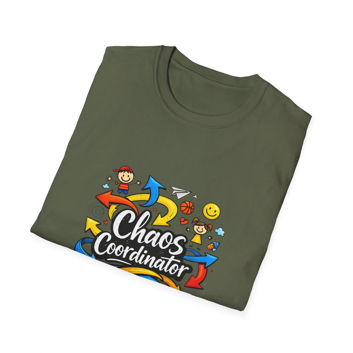 Chaos Coordinator Shirt, Colourful Mom Life Tee, Mothers Day Gift