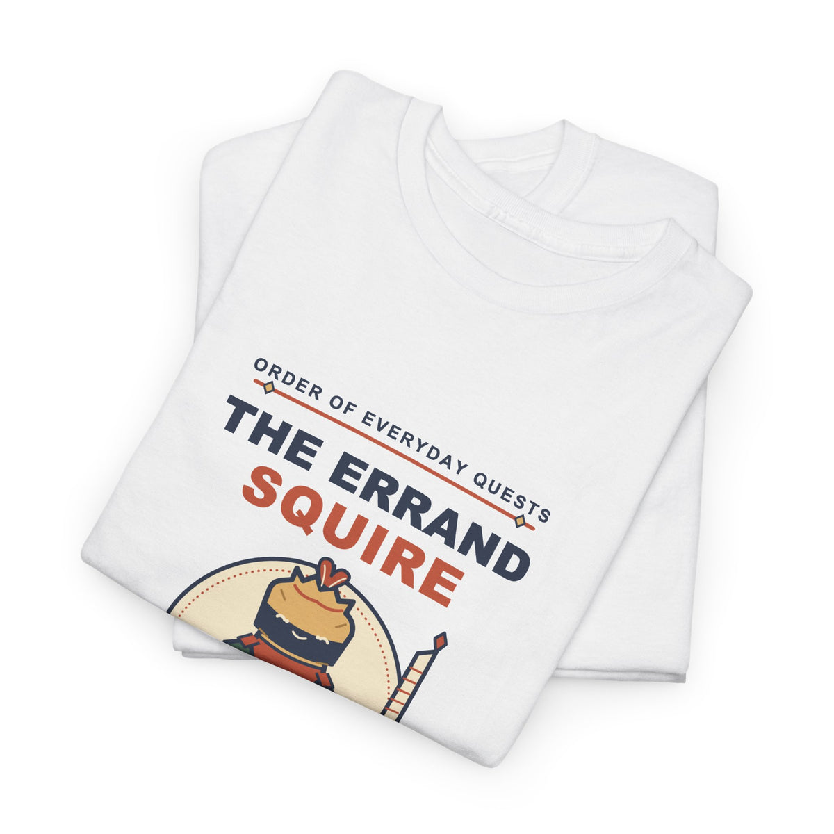 The Errand Squire Tee | Funny Grocery Knight Shirt