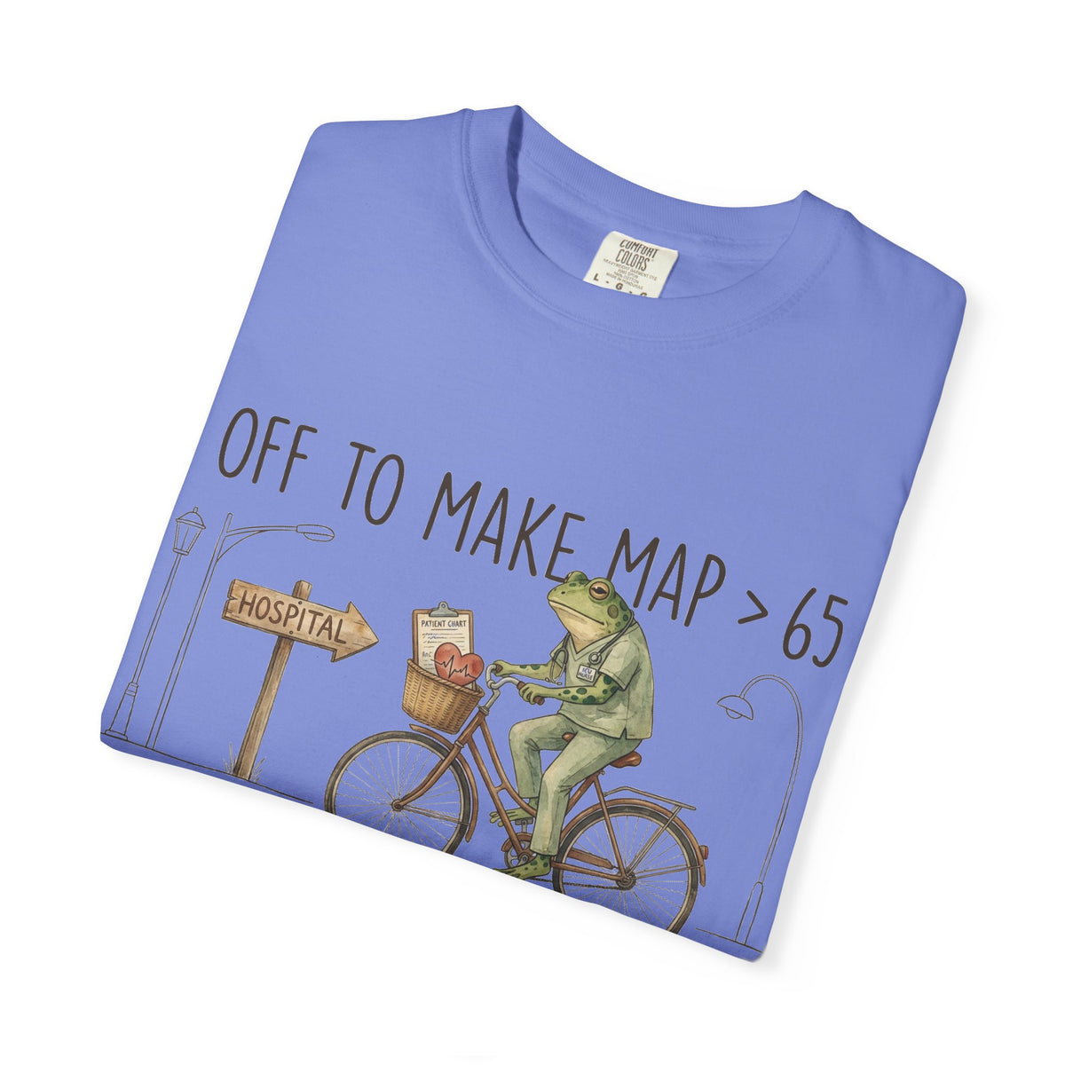 Off To Make MAP Over 65 Shirt, Funny ICU Nurse Frog Tee, Critical Care Nurse Shirt, RN Gift