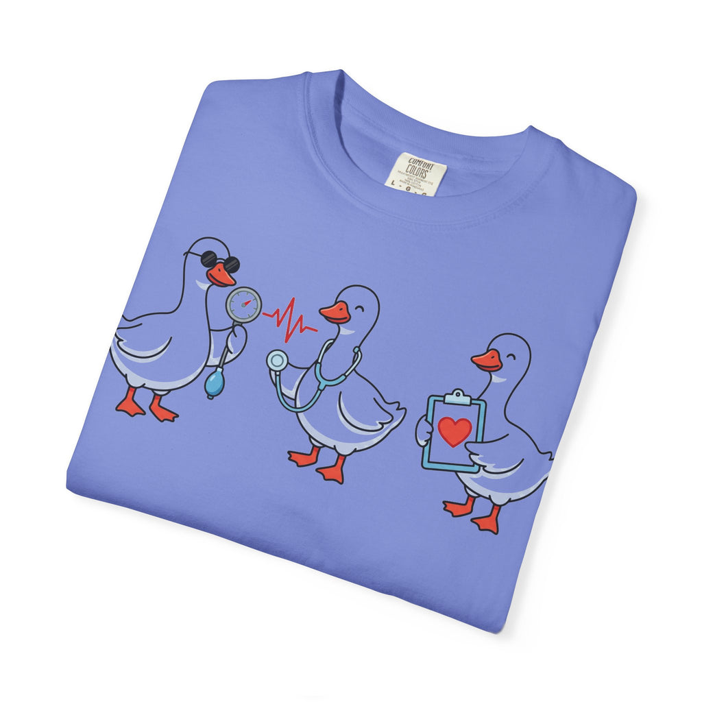 Silly Goose Nurse Squad Shirt, Funny Nurse Geese Tee, Stethoscope Goose Shirt, Nurse Team Gift