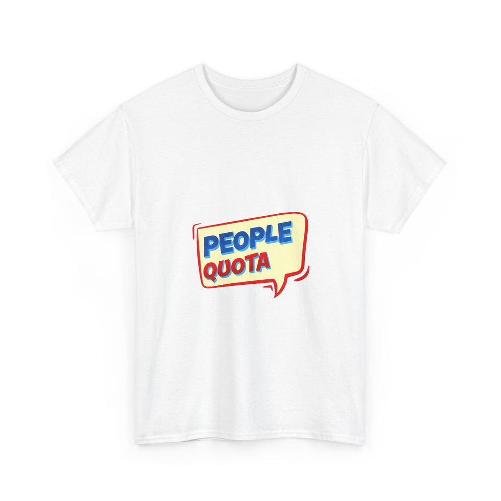 People Quota T-Shirt | Funny Introvert Humor Tee