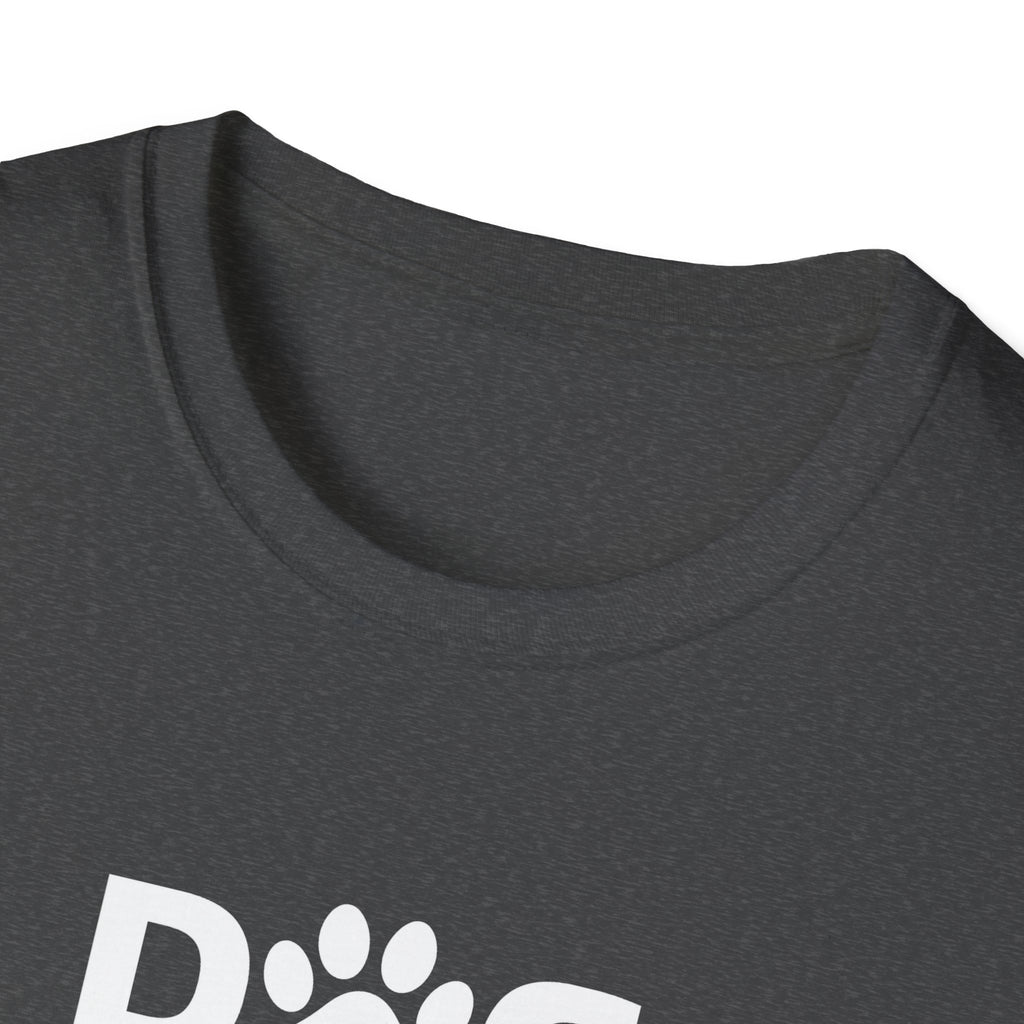 Dog Dad T-Shirt — Paw Print Graphic Tee for Pet Owners