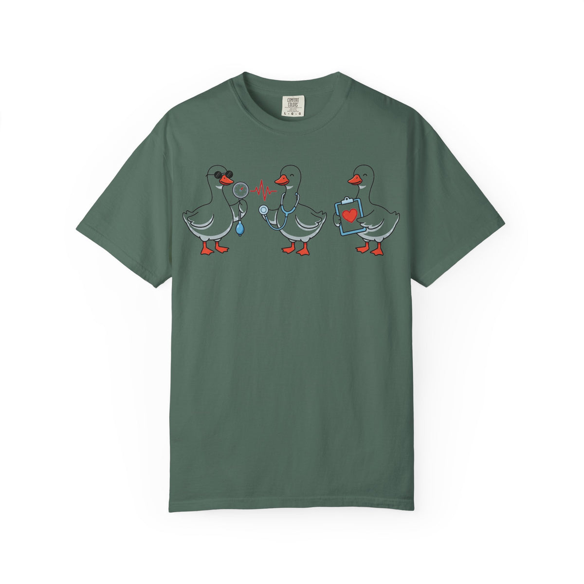Silly Goose Nurse Squad Shirt, Funny Nurse Geese Tee, Stethoscope Goose Shirt, Nurse Team Gift