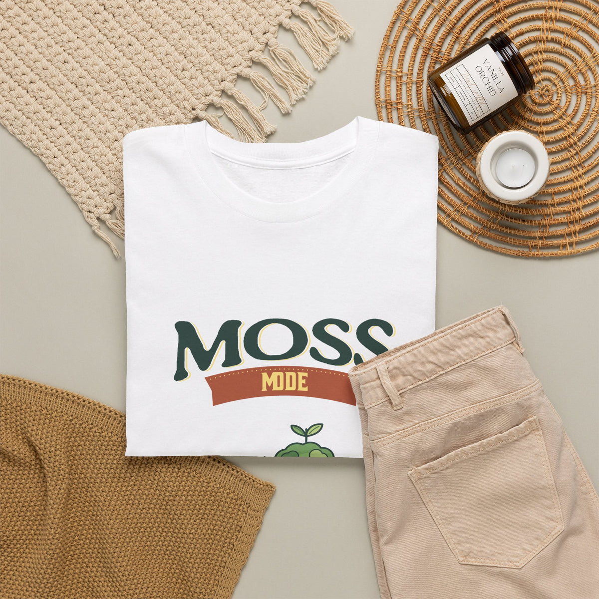 Moss Mode Tee — Photosynthesize & Mind My Business