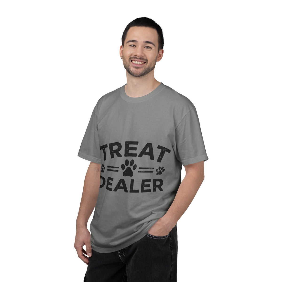Treat Dealer Shirt, Funny Dog Mom Paw Print Tee, Pet Treat Shirt, Dog Lover Gift