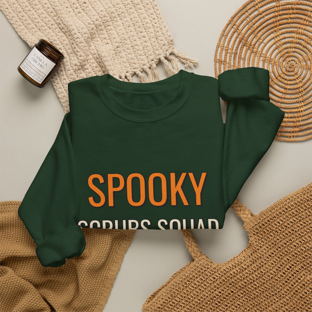 Nurse Halloween Sweatshirt Spooky Scrubs Squad | Funny Nurse Halloween Sweatshirt | Night Shift Crew Gift | Halloween 2026