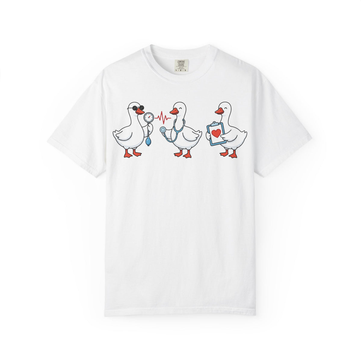Silly Goose Nurse Squad Shirt, Funny Nurse Geese Tee, Stethoscope Goose Shirt, Nurse Team Gift