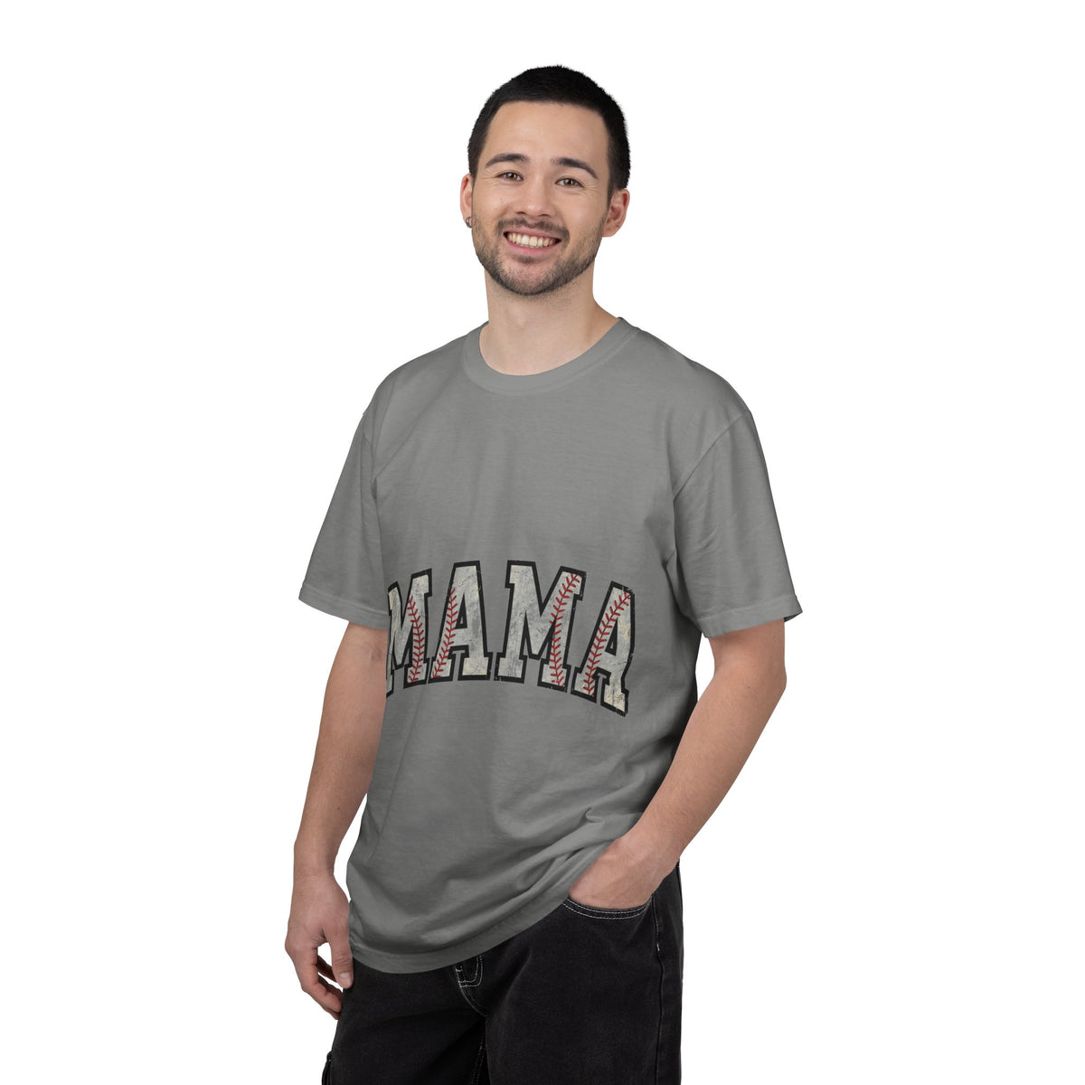 Baseball Mama Cream Shirt, Vintage Stitch Varsity Tee, Baseball Mom Shirt, Little League Gift