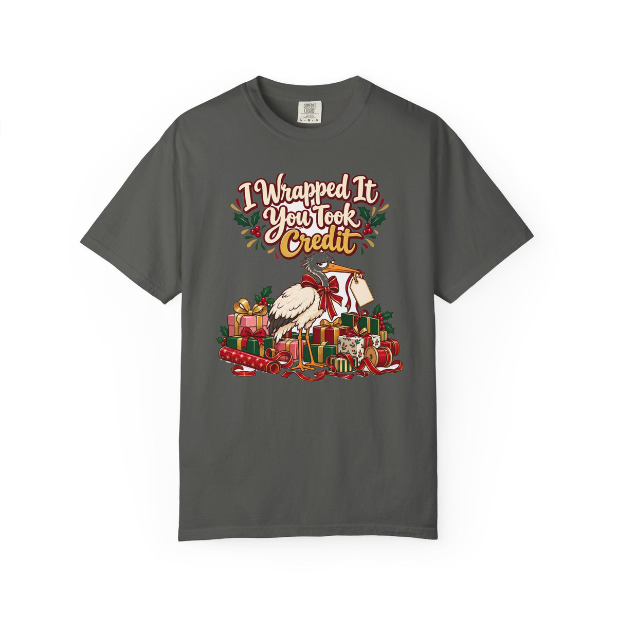 Funny Christmas Mom Shirt I Wrapped It You Took Credit Shirt, Funny Holiday Gift Shirt, Christmas Gift Idea