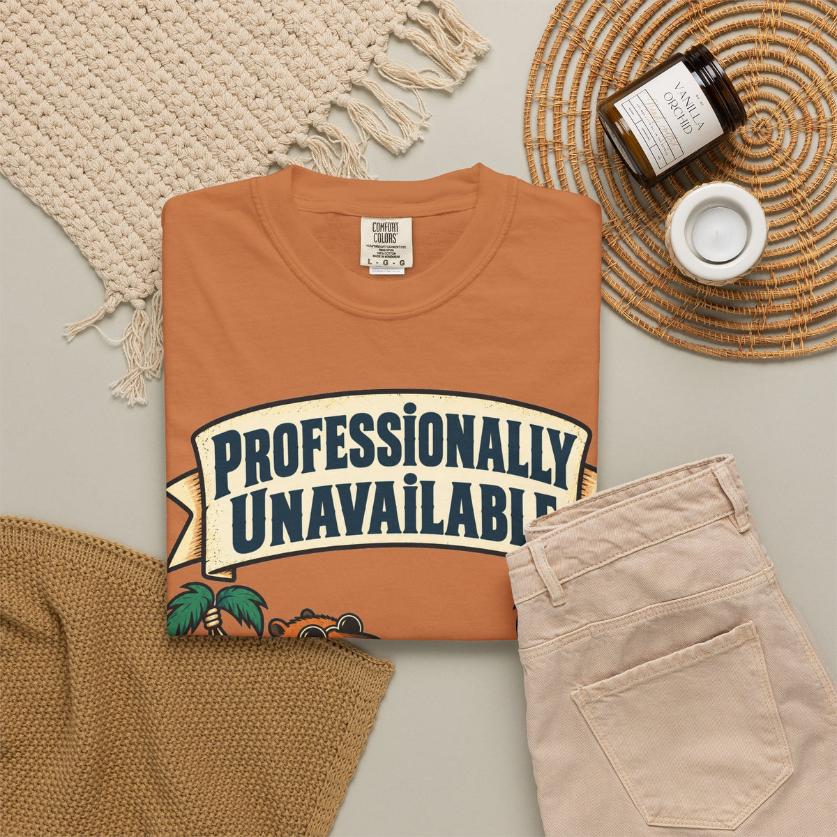 Funny Retirement Shirt Professionally Unavailable | Retired Cat Hammock Shirt | Retirement Gift For Him Her