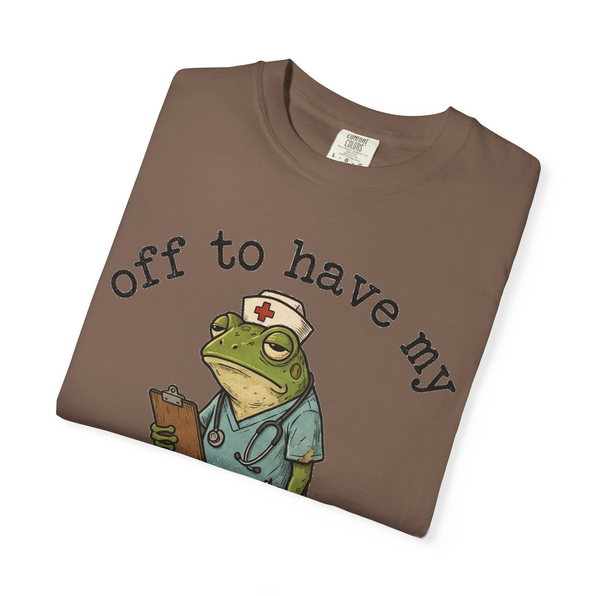 Off To Have My Flabbers Gasted Shirt, Funny Nurse Frog Tee, Sarcastic Scrubs Shirt, RN Gift