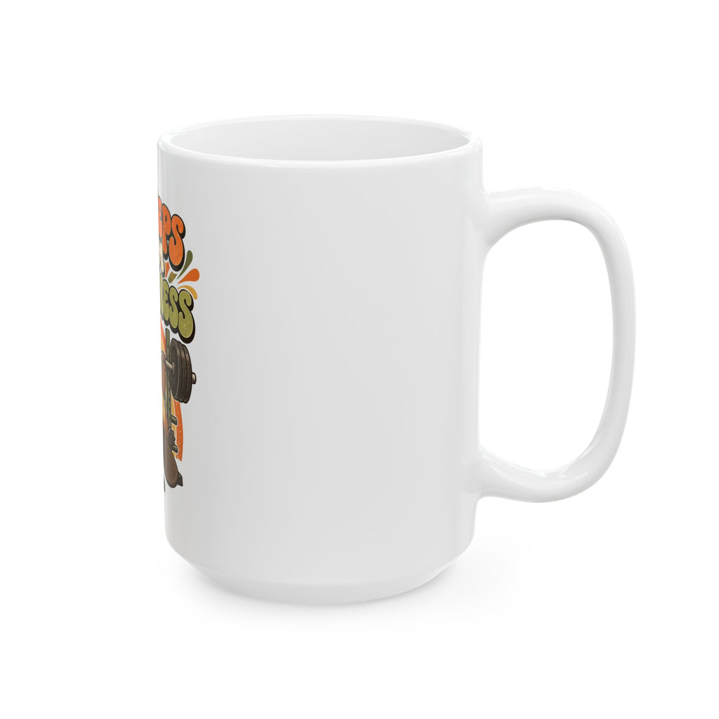 Two Reps From Greatness Mug, Funny Gym Lover Gift for Him Her, Workout Christmas Gift, Coffee Mug 11oz 15oz