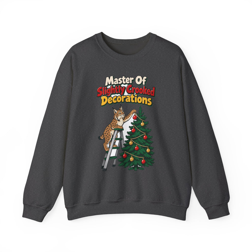 Master Of Slightly Crooked Decorations Sweatshirt | funny husband gift | Dad Gift