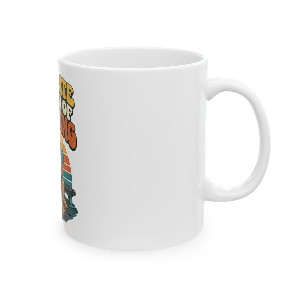 I Hydrate Instead Of Training Mug, Funny Gym Lover Gift for Him Her, Workout Christmas Gift, Coffee Mug 11oz 15oz