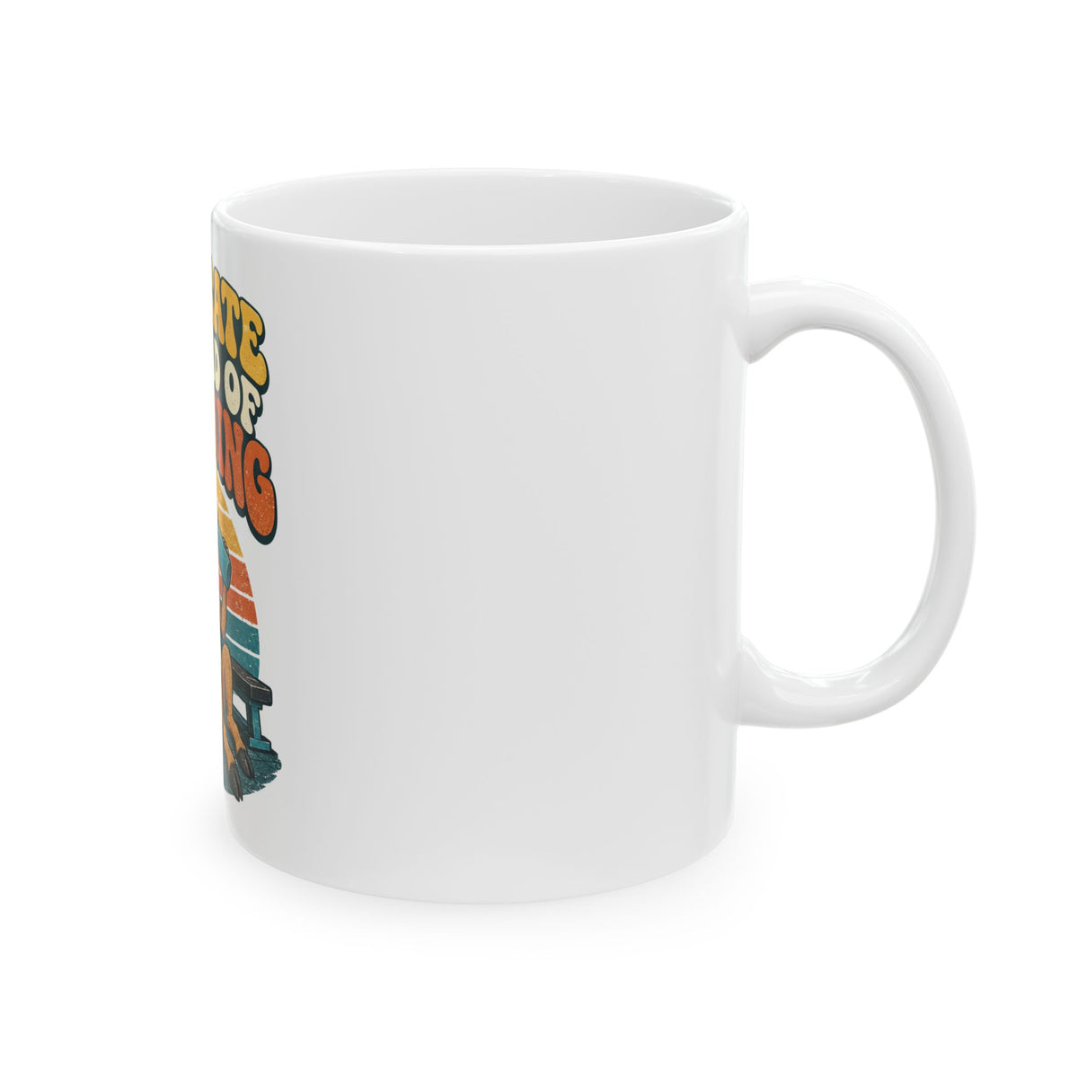 I Hydrate Instead Of Training Mug, Funny Gym Lover Gift for Him Her, Workout Christmas Gift, Coffee Mug 11oz 15oz