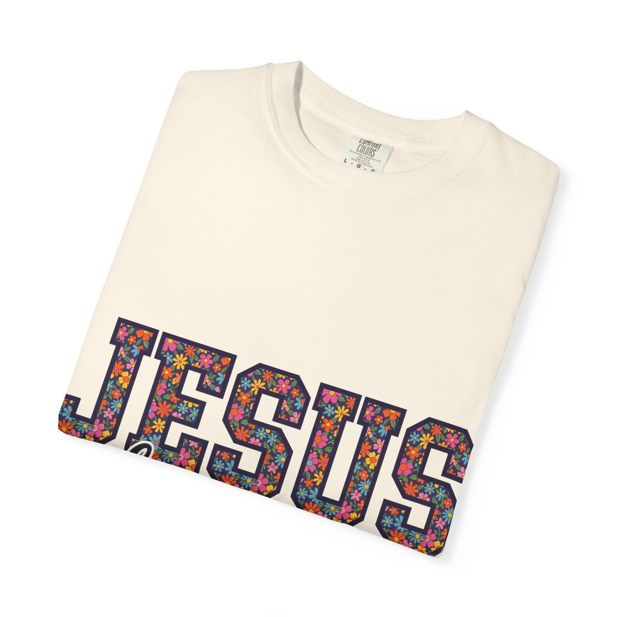 Jesus Loves You Shirt, Floral Varsity Christian Tee, Faith Statement Shirt, Church Gift