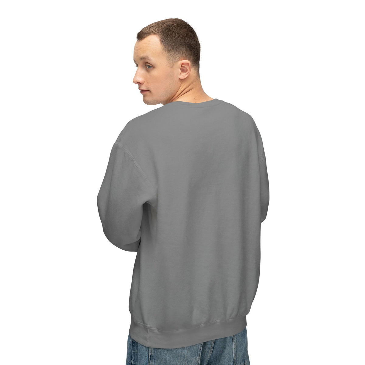 Electrician Crewneck Sweatshirt — "Keepin' Your Lights On" Graphic