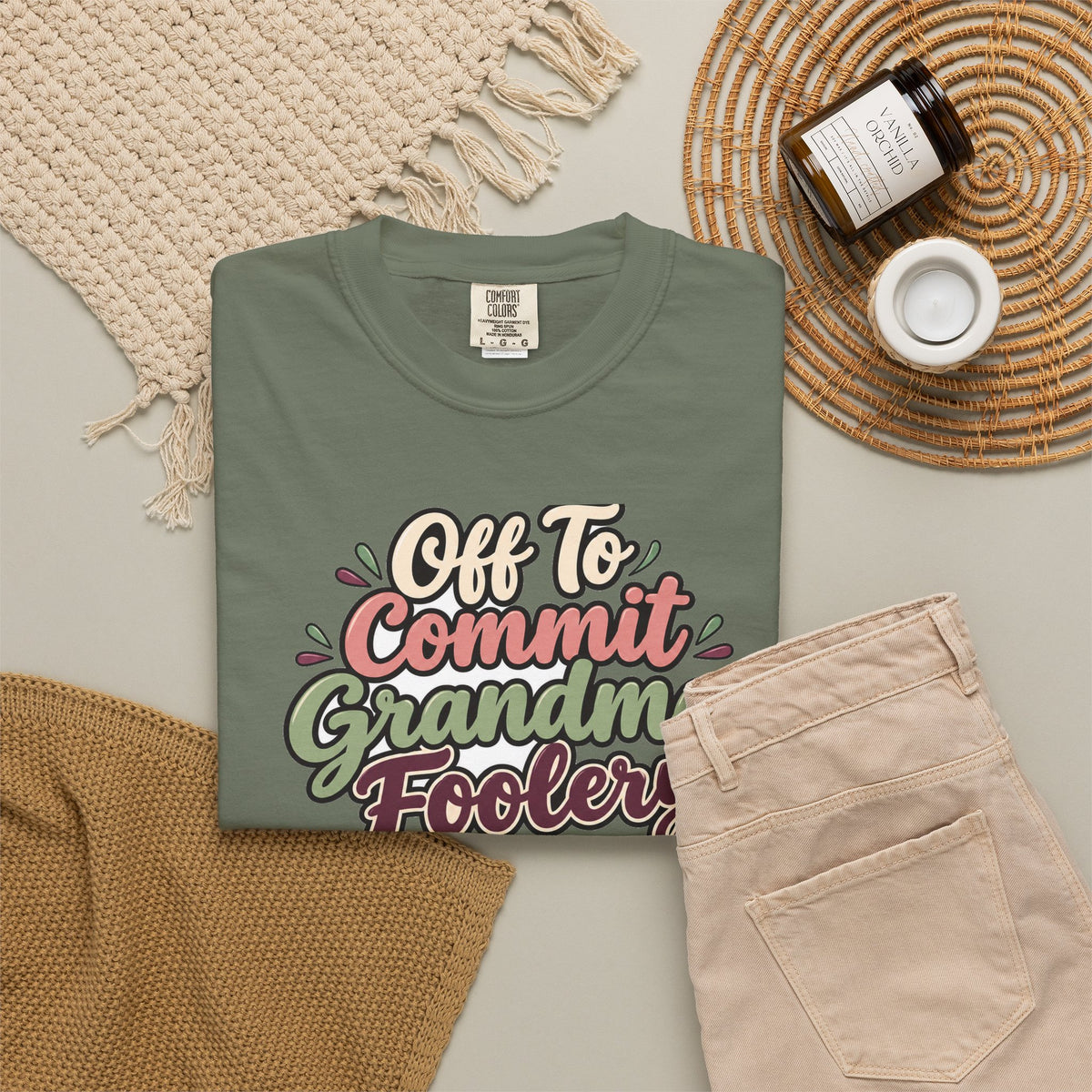 Off To Commit Grandma Foolery Shirt | funny grandma gift | Mom Gift