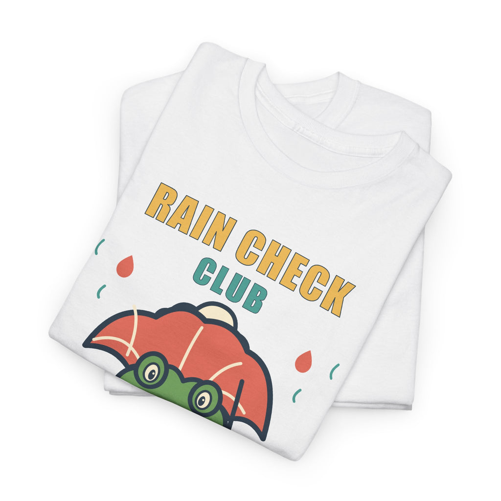 Rain Check Club Frog Tee — Meetings Held Whenever