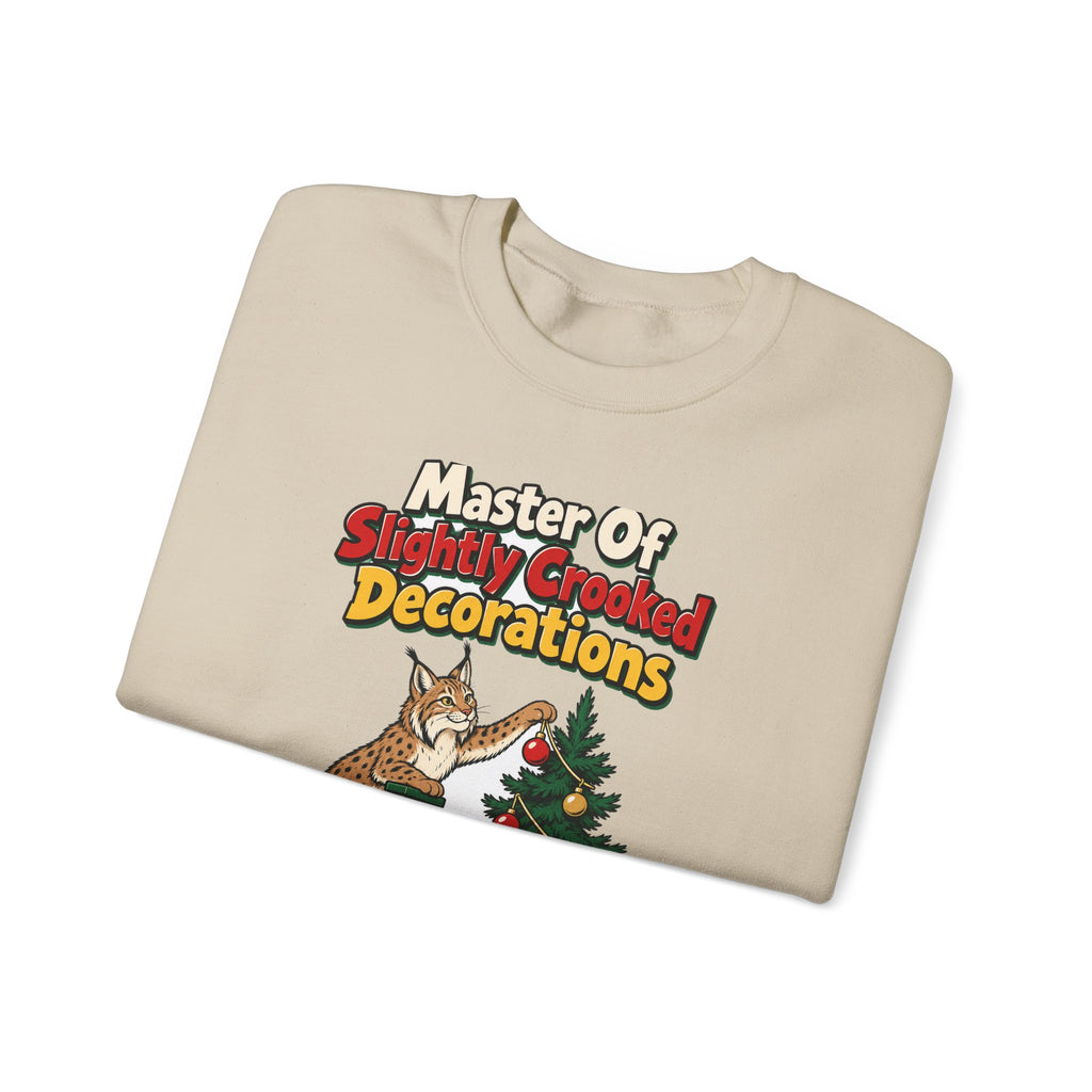 Master Of Slightly Crooked Decorations Sweatshirt | funny husband gift | Dad Gift