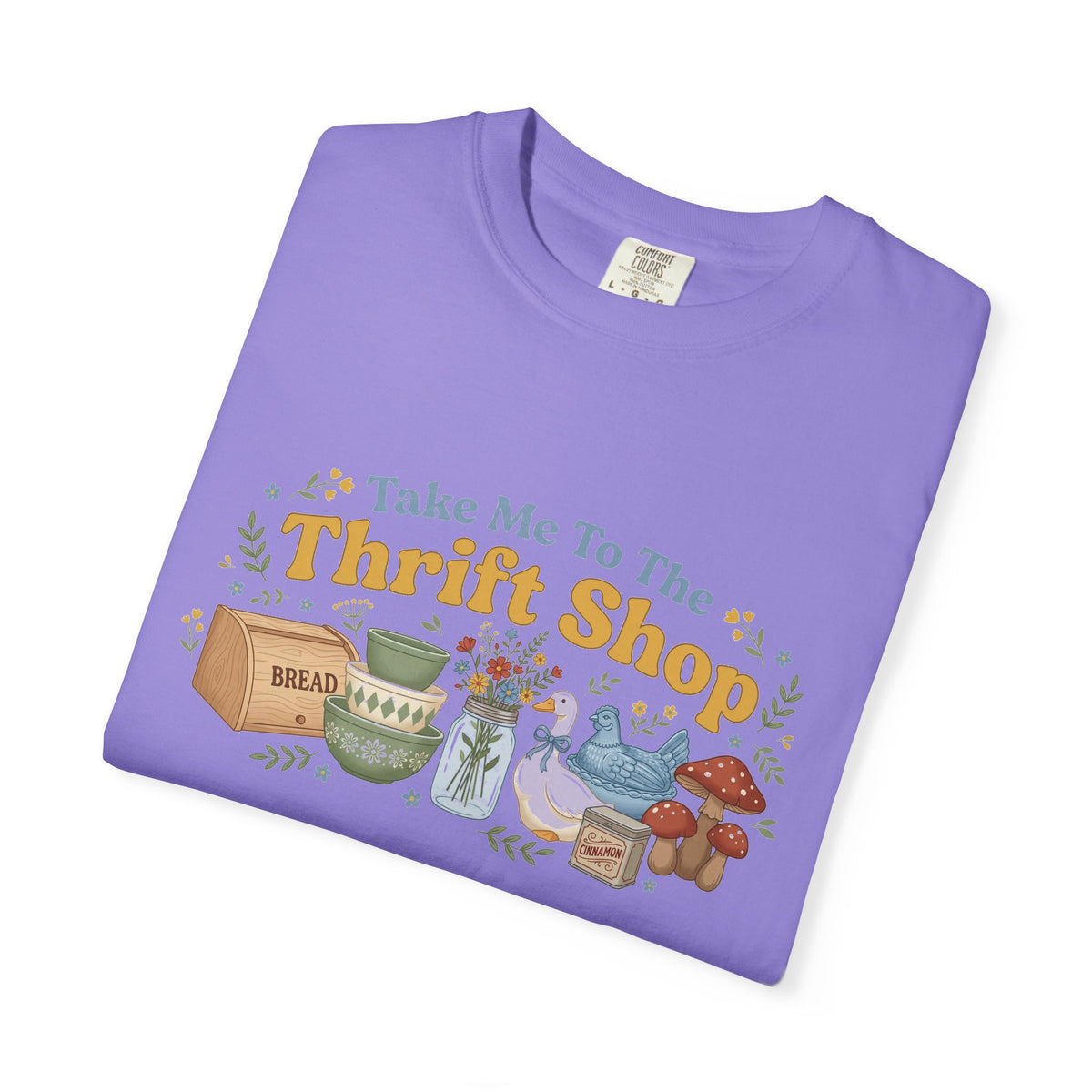 Take Me To The Thrift Shop Shirt, Vintage Pyrex Thrifting Tee, Secondhand Lover Shirt, Thrifter Gift