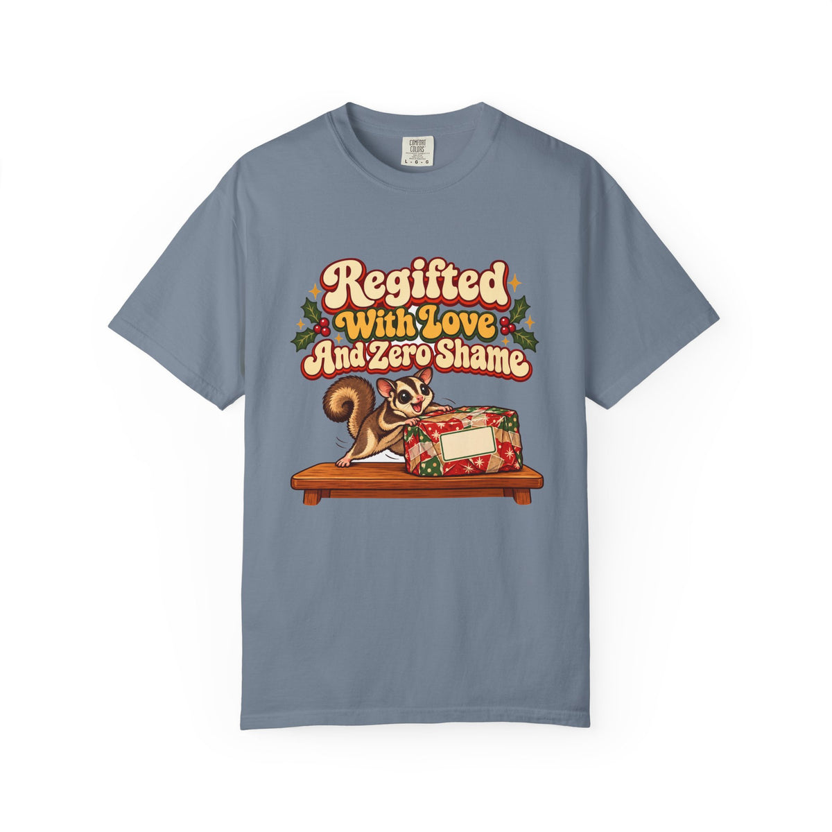 Funny White Elephant Shirt Regifted With Love And Zero Shame Shirt, Funny Holiday Gift Shirt, Christmas Gift Idea