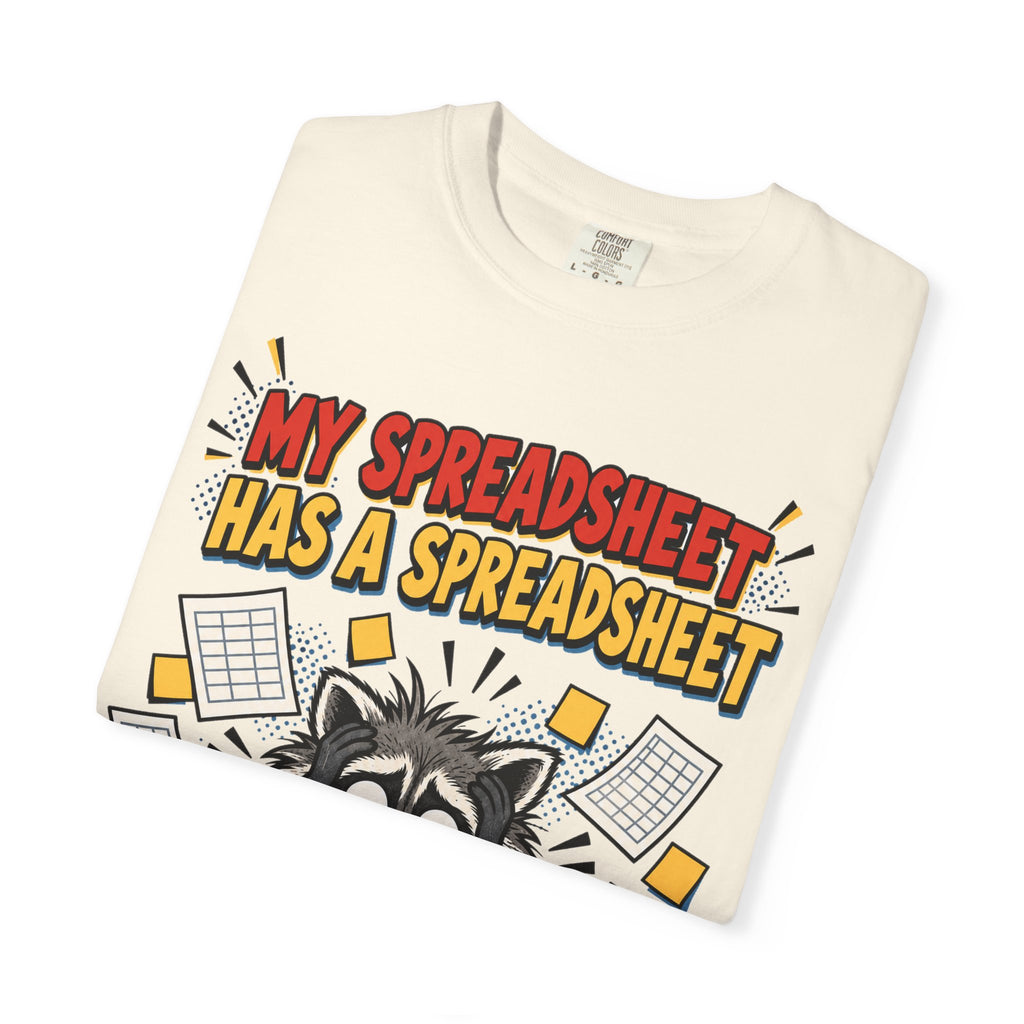 Funny Work Shirt My Spreadsheet Has A Spreadsheet | Office Humor Shirt | Accountant Gift | Coworker Gift