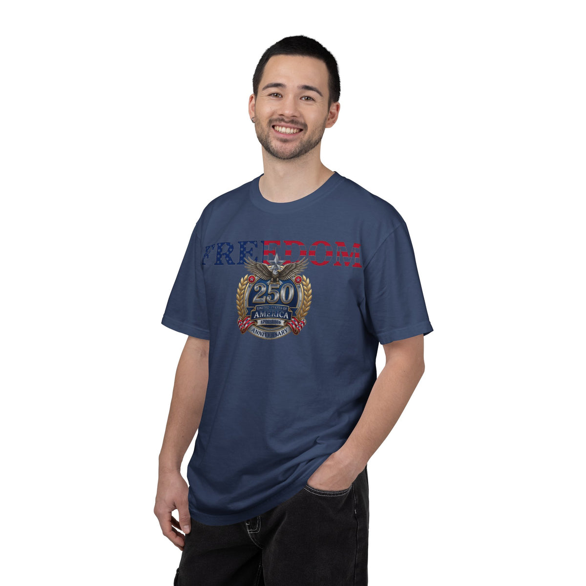 Freedom America 250 Shirt, Semiquincentennial 1776-2026 Tee, Patriotic Anniversary Shirt, Fourth Of July Gift