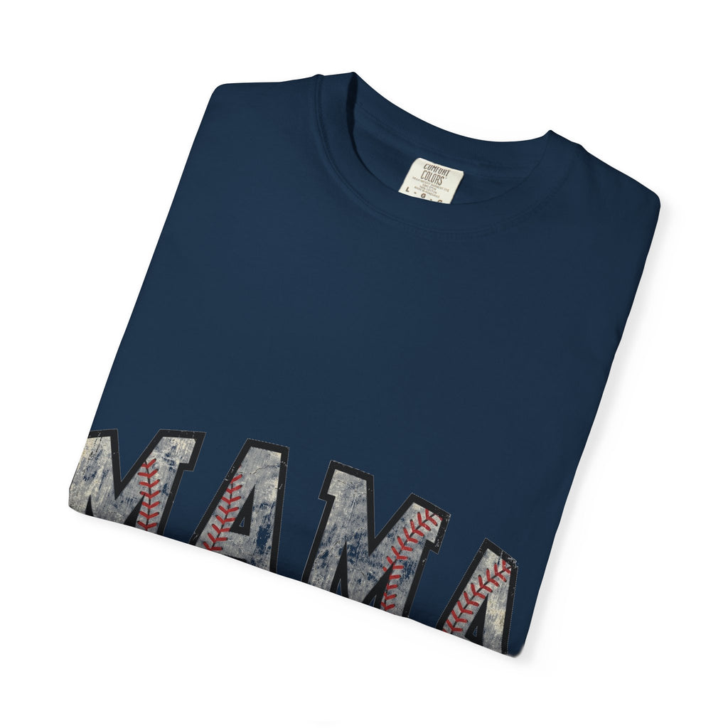 Baseball Mama Cream Shirt, Vintage Stitch Varsity Tee, Baseball Mom Shirt, Little League Gift