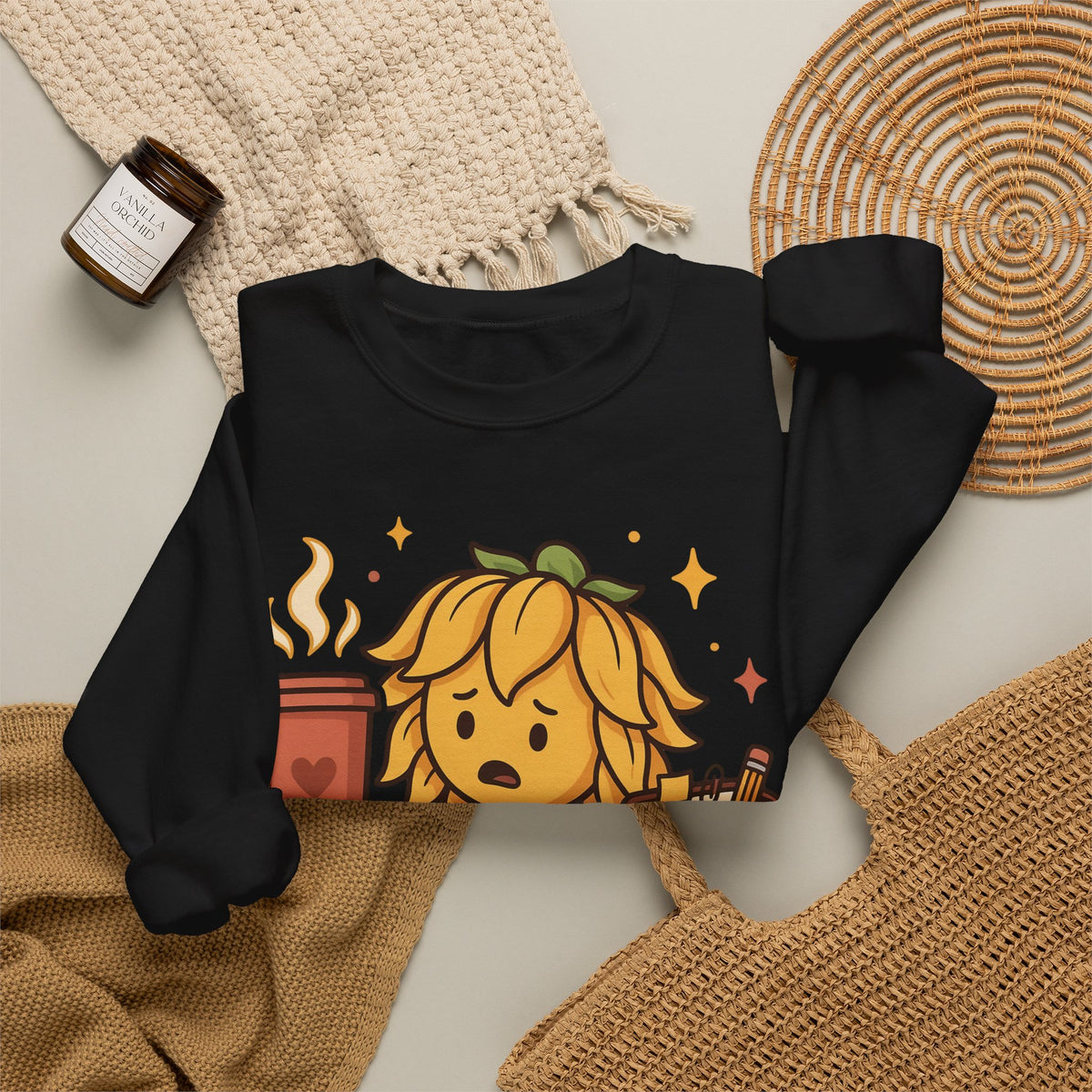 Sarcastic Sweatshirt For Women Undercaffeinated And Overcommitted | Funny Coffee Quote Sweatshirt | Busy Mom Humor Sweatshirt