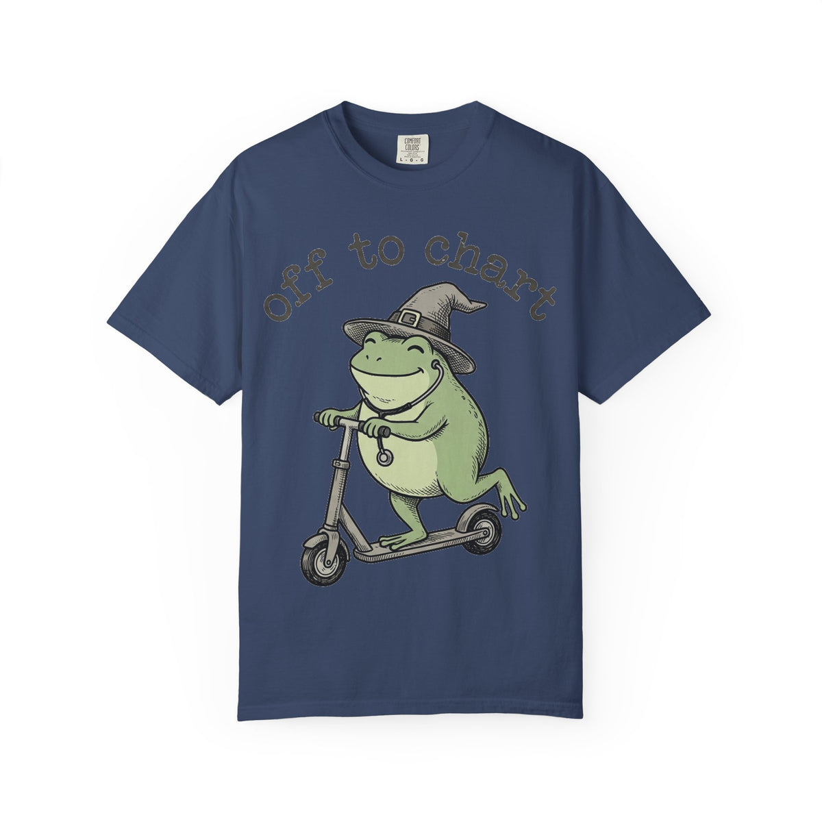 Off To Chart Shirt, Funny Witch Frog Nurse Tee, Charting Nurse Scooter Shirt, RN Gift