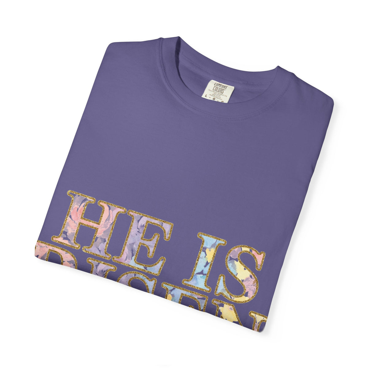He Is Risen Shirt, Matthew 28:6 Easter Tee, Watercolor Christian Easter Shirt, Faith Gift