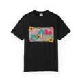 Mom Sunflower Applique Shirt, Faux Stitch Floral MOM Tee, Mothers Day Shirt, Mom Gift