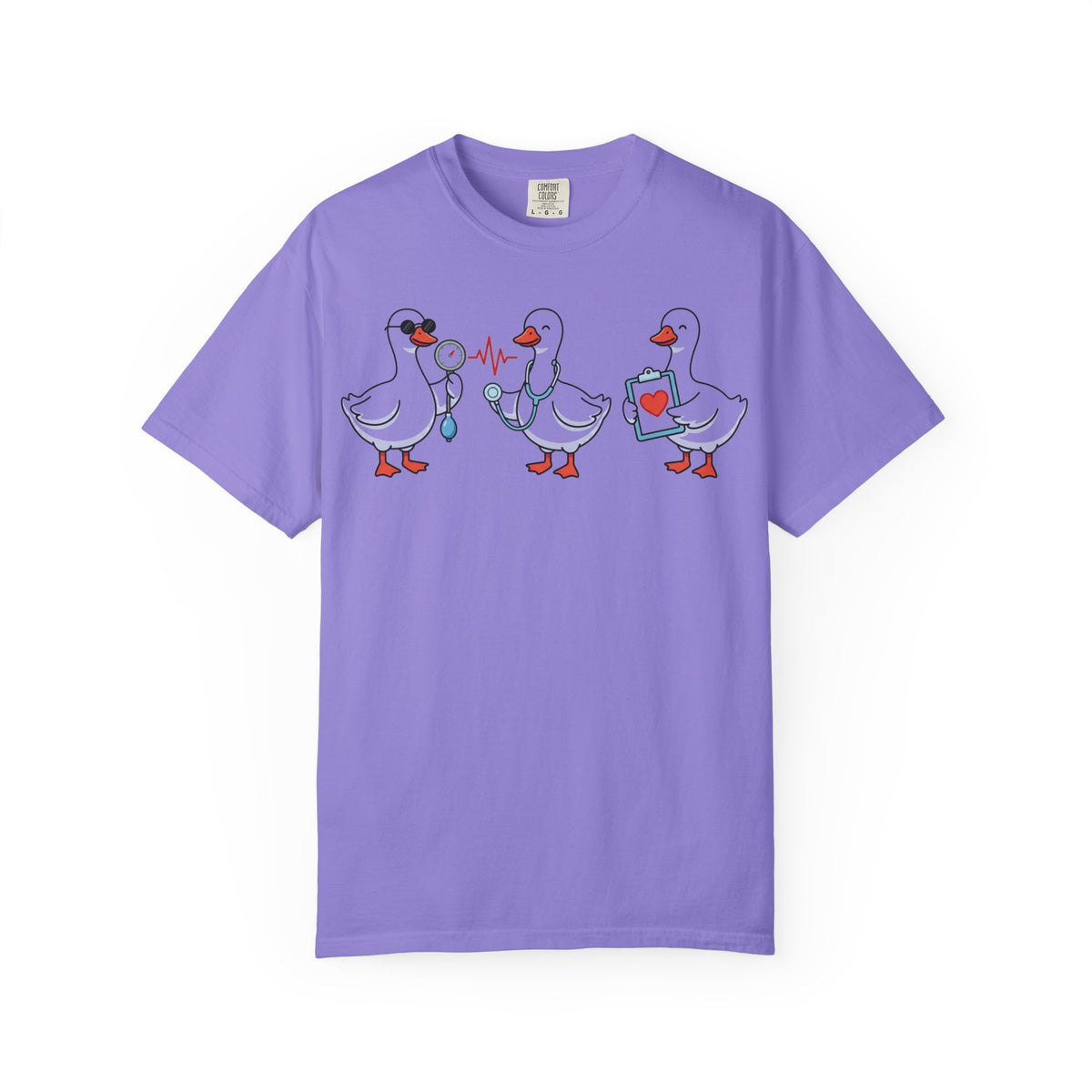 Silly Goose Nurse Squad Shirt, Funny Nurse Geese Tee, Stethoscope Goose Shirt, Nurse Team Gift