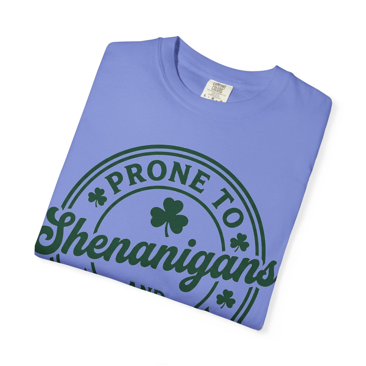 Prone To Shenanigans And Malarkey Bold Shirt, Irish Stamp Badge Tee, Funny St Patricks Shirt, Irish Gift