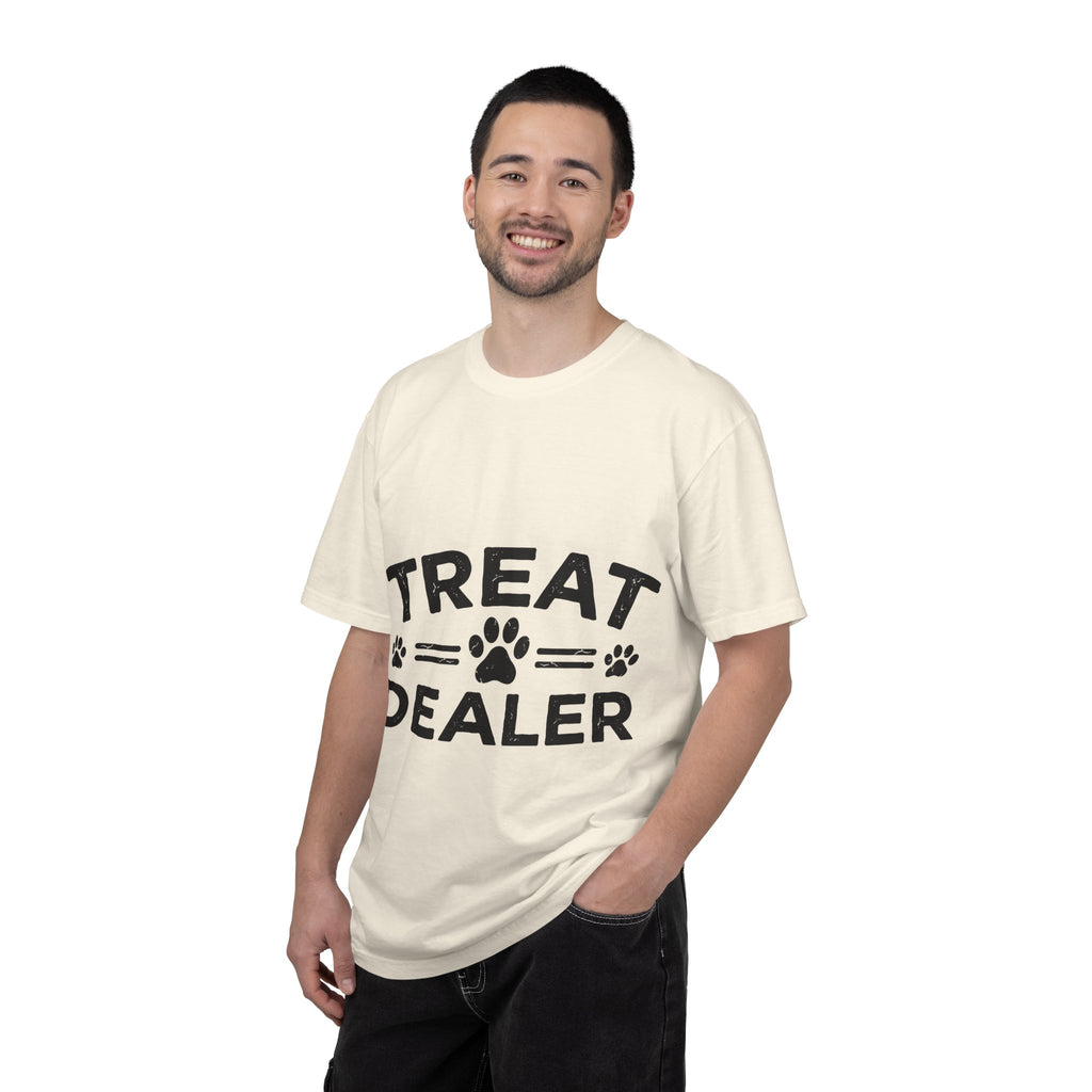 Treat Dealer Shirt, Funny Dog Mom Paw Print Tee, Pet Treat Shirt, Dog Lover Gift