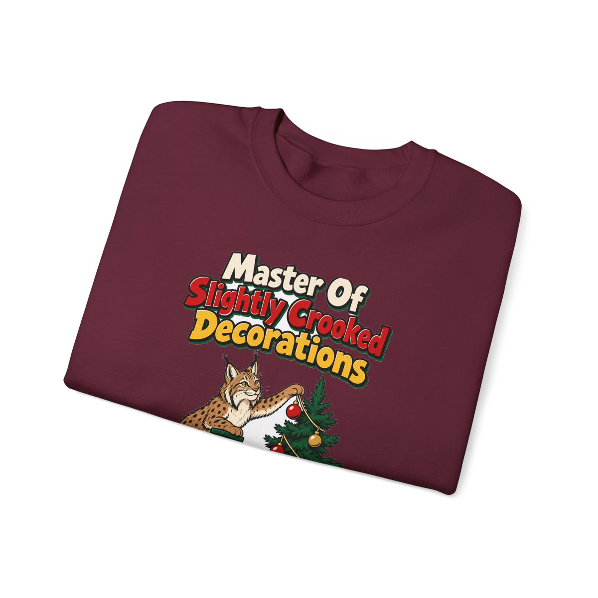 Master Of Slightly Crooked Decorations Sweatshirt | funny husband gift | Dad Gift
