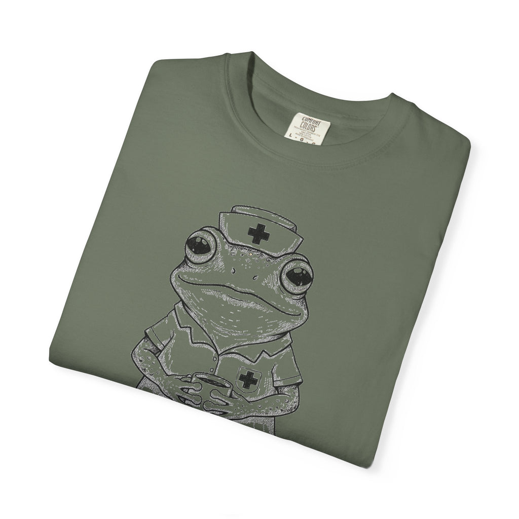 I Have To Ask Weird Stuff Or You'll Die Shirt, Funny Nurse Frog Tee, Sarcastic Triage Nurse Shirt, RN Gift