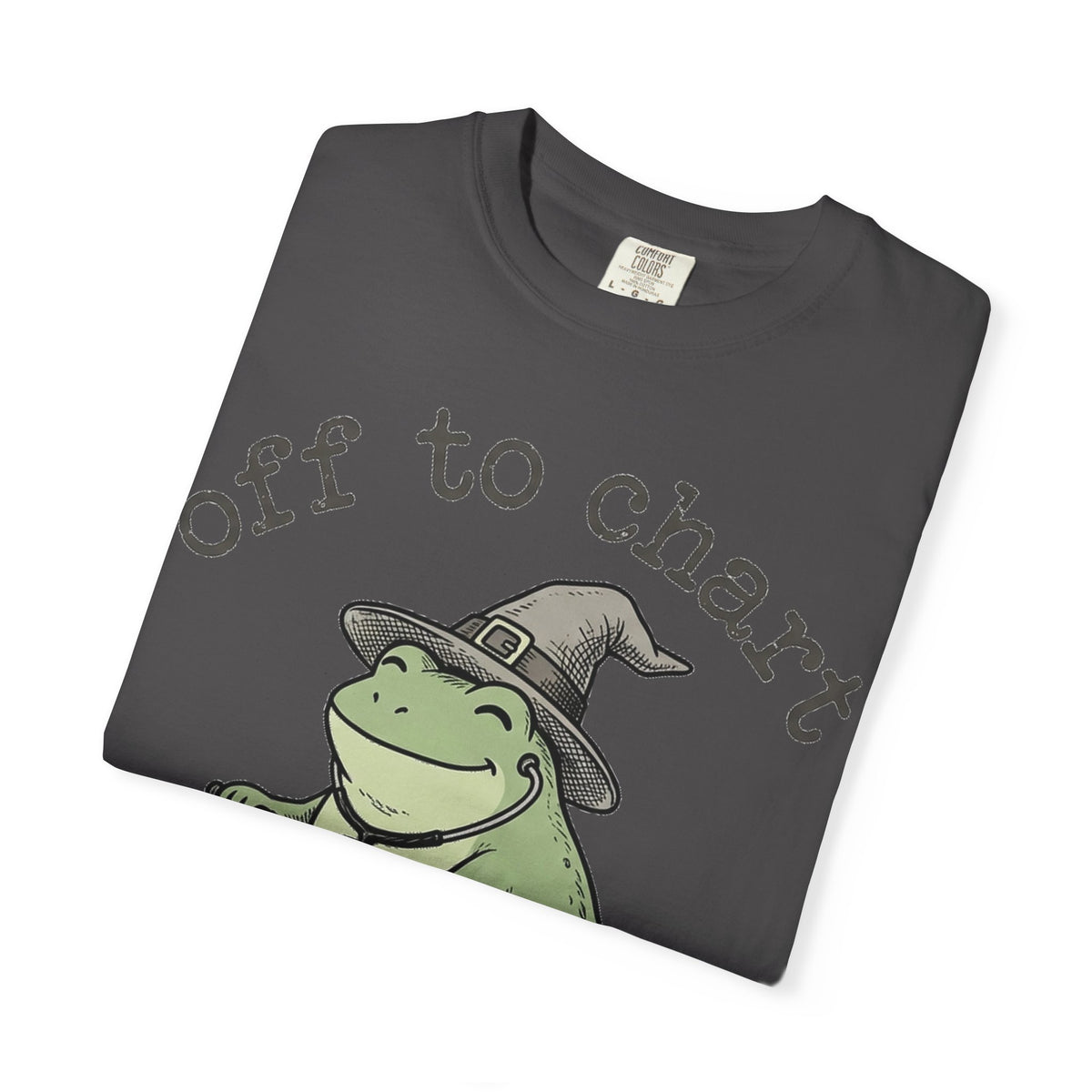 Off To Chart Shirt, Funny Witch Frog Nurse Tee, Charting Nurse Scooter Shirt, RN Gift