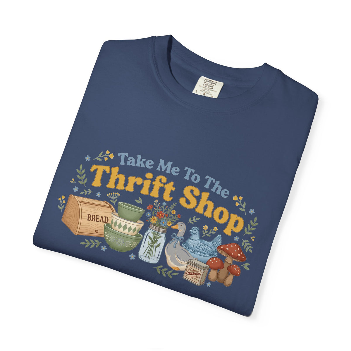 Take Me To The Thrift Shop Shirt, Vintage Pyrex Thrifting Tee, Secondhand Lover Shirt, Thrifter Gift