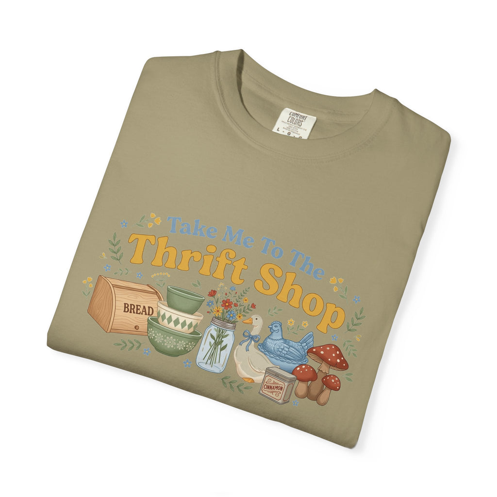 Take Me To The Thrift Shop Shirt, Vintage Pyrex Thrifting Tee, Secondhand Lover Shirt, Thrifter Gift
