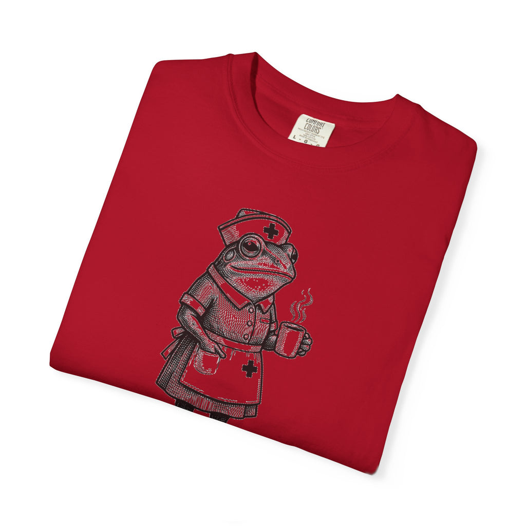 I Have To Ask Weird Stuff Or You'll Die Coffee Shirt, Funny Nurse Frog Tee, Sarcastic Triage Shirt, RN Gift