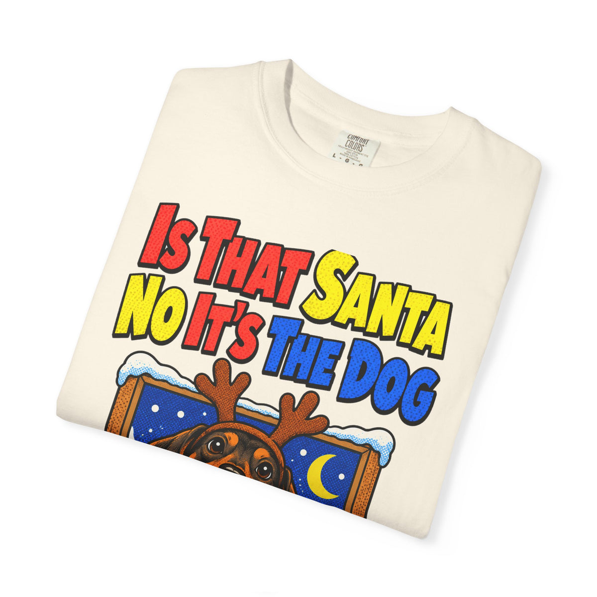 Funny Dog Gift Is That Santa No It's The Dog Ornament Mug Shirt Christmas Gift for Dog Mom Dog Dad Dachshund Pet Lover