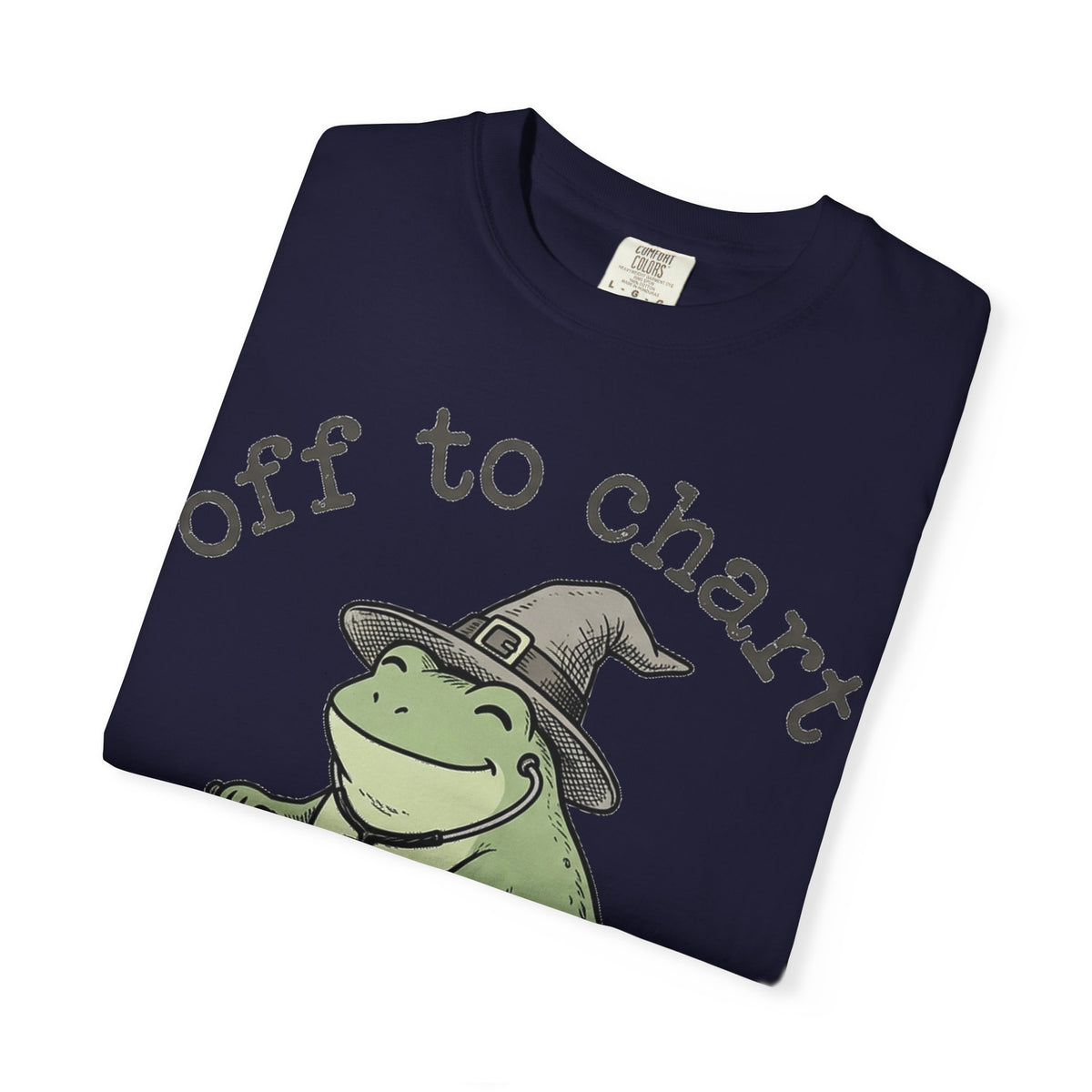 Off To Chart Shirt, Funny Witch Frog Nurse Tee, Charting Nurse Scooter Shirt, RN Gift